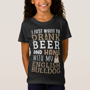 Camiseta Bulldog inglés papá divertido perro británico ador