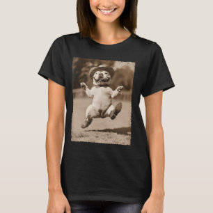Camiseta Bulldog Inglés Perro Divertido Vaquero Tonto