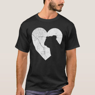 Camiseta Bulldog inglés Perro gracioso El día de San Valent