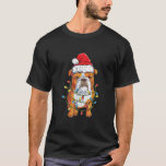 Camiseta Bulldog inglés Santa Christmas Tree Enfoca la Navi<br><div class="desc">Navidades Ropa De Matanza Familiar,  Navidades Matanza Familiar,  Navidades Ropa Familiar Conjuntos De Concordancia,  Camiseta De Navidades Familiares,  Navidades Camisas Familiares,  Navidades Familia Matar Camisetas T,  Navidades Familiares,  Matar Camisetas Para Familia</div>