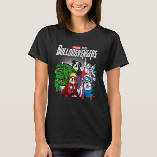 Camiseta Bulldog lindo Toro Terrier Bullvengers Asamblea -
