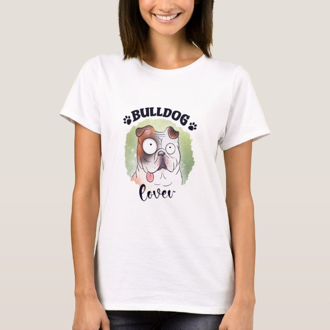 Camiseta Bulldog Lover (Anverso)