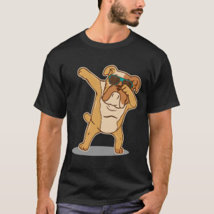 Camiseta Bulldog Lover I Dabbing English