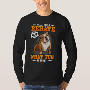 Camiseta Bulldog Mamá Bulldog Papá Amo Mi Toro Bulldog