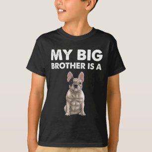 Camiseta Bulldog Mi Hermano Mayor Es Un Frenchie