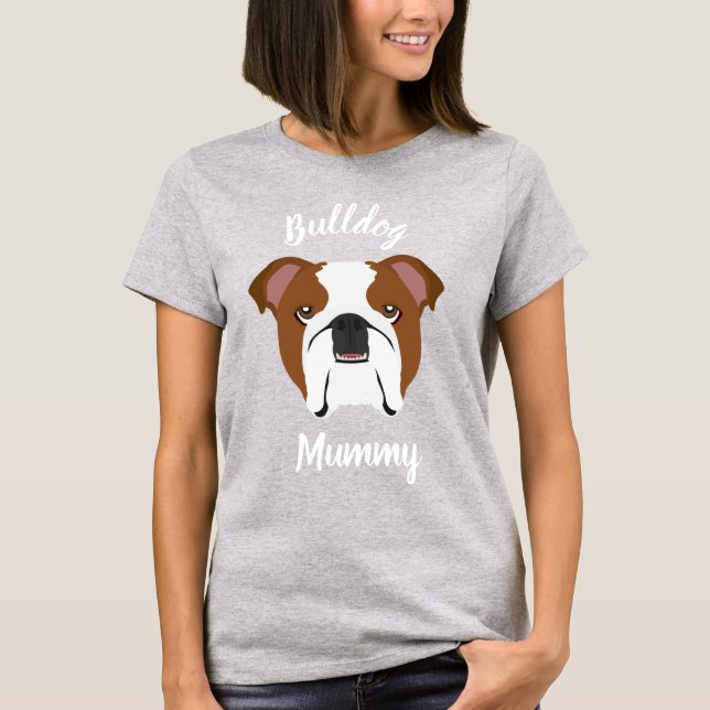 Camiseta Bulldog Mummy (Anverso)