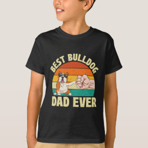 Camiseta Bulldog Papá Nunca - Propietario de perros Mascota