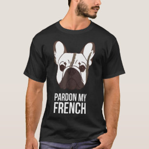 Camiseta Bulldog Perdonar mi francés