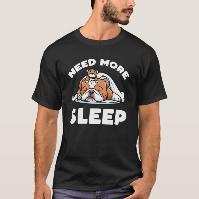 Camiseta Bulldog Perro Bulldog Inglés Con Animal Tragado Sl (Anverso)