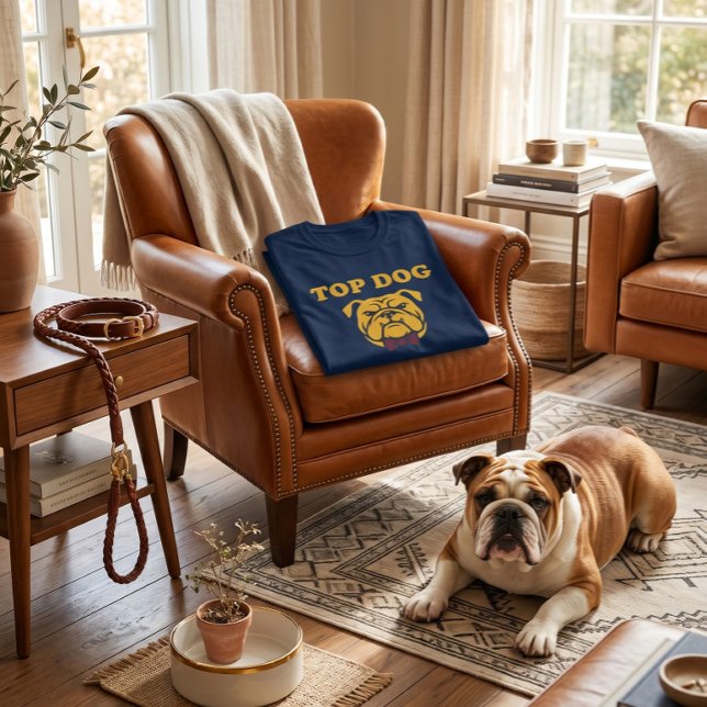 Camiseta Bulldog Perro Superior (Subido por el creador)