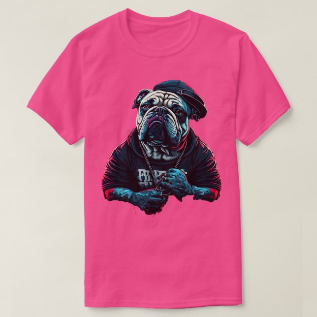 Camiseta Bulldog Rapper 3 (Diseño del anverso)