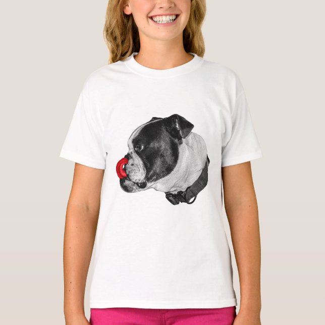 Camiseta Bulldog Red Touch (Anverso)
