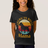 Bulldog retro americano Mama Bulldog Lover Bully M