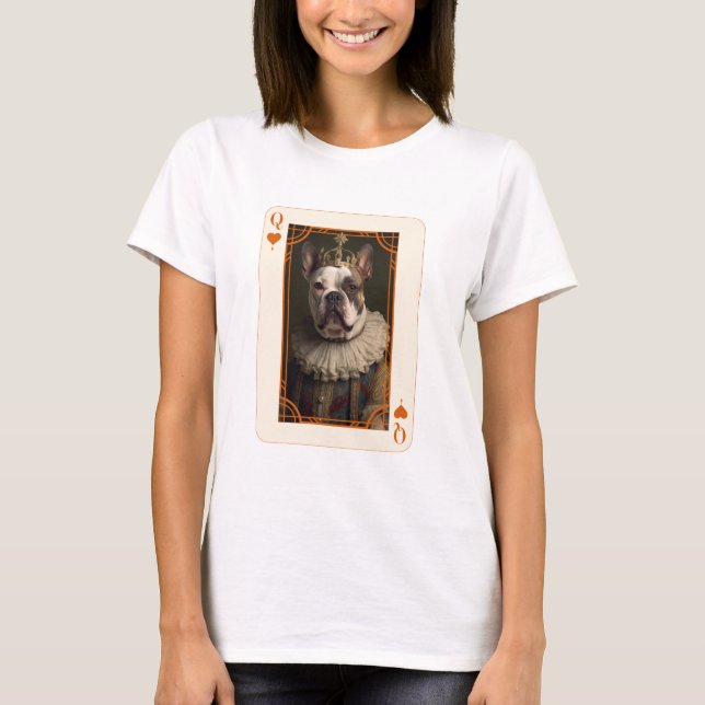 Camiseta Bulldog Royale: El corazón de la reina (Anverso)