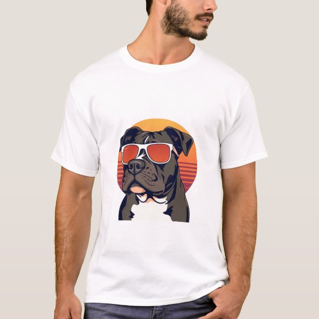 Camiseta Bulldog Vintage (Anverso)