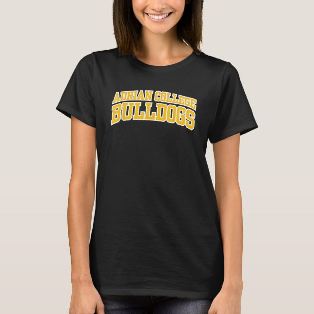 Camiseta Bulldoges Adrian College 03 (Anverso)