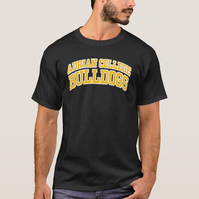 Camiseta Bulldoges Adrian College 03 (Anverso)