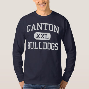 Camiseta Bulldoges Baltimore media Maryland del cantón