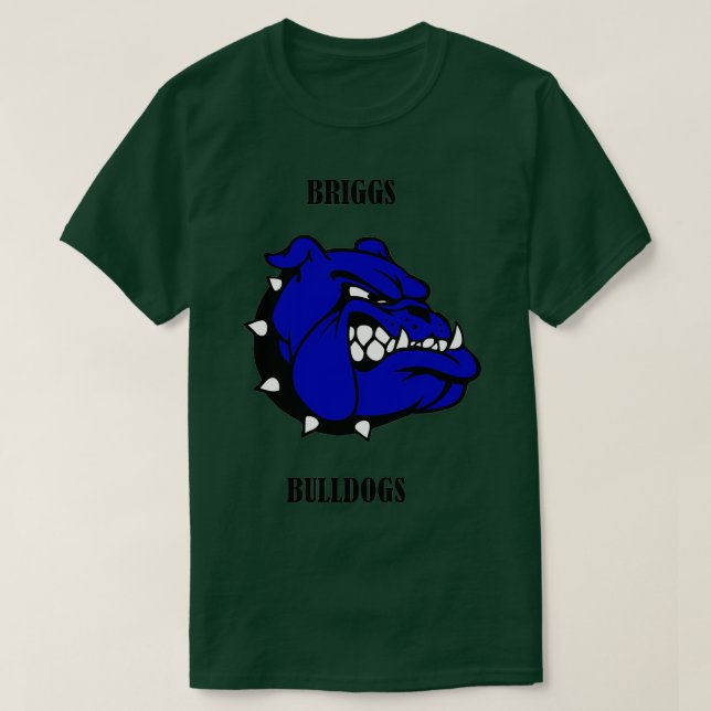 Camiseta Bulldoges de Briggs (Diseño del anverso)