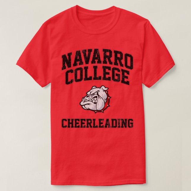 Camiseta Bulldoges de Navarro Variante animadora (Diseño del anverso)