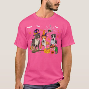 Camiseta Bulldoges de tres hoyos Bruja Halloween Mummy Scar