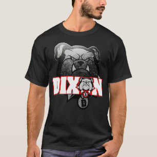 Camiseta Bulldoges Dixon Mascot DHS Alumnos de Misuri