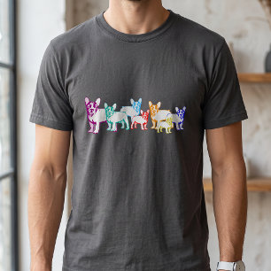 Camiseta Bulldoges franceses cachorros