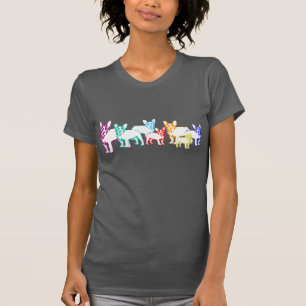 Camiseta Bulldoges franceses cachorros