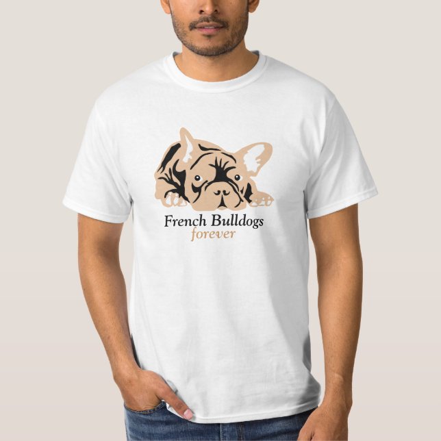 Camiseta Bulldoges franceses Shirts (Anverso)