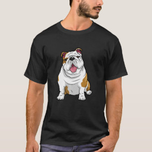 Camiseta Bulldoges ingleses asombrosos perros de Bulldog