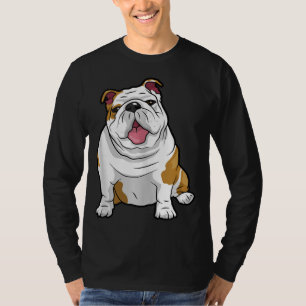 Camiseta Bulldoges ingleses sorprendentes perros de Bulldog