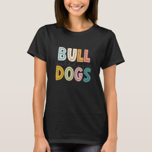 Camiseta Bulldoges Mascot School Spirit Sports Chequean el 