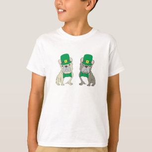 Camiseta Bulldogs franceses de San Patricio