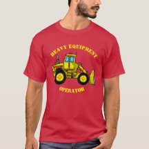Bulldozer Mens T-Shirt