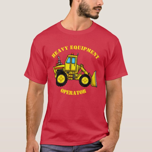 Camiseta Bulldozer Mens T-Shirt (Anverso)