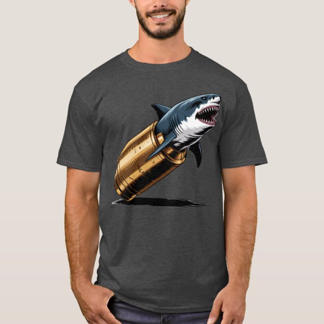 Camiseta Bullet de tiburón (Anverso)