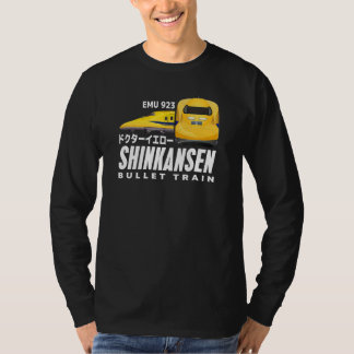 Camiseta Bullet Train Dr Yellow Shinkansen Japanese Kanji J