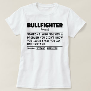 Camiseta Bullfighter, nuevo divertido torero matador