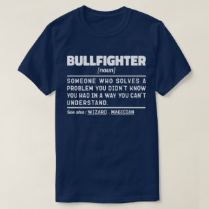 Camiseta Bullfighter, nuevo divertido torero matador