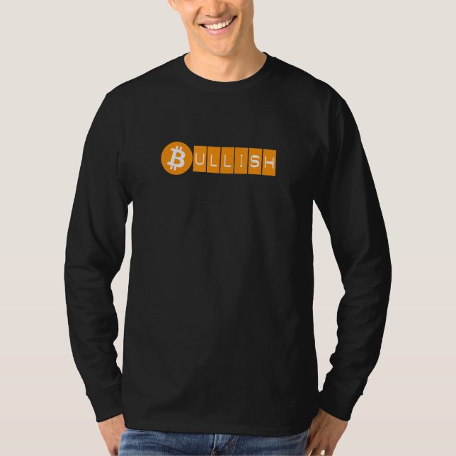 Camiseta Bullish de Day Trader en Bitcoin (Anverso)