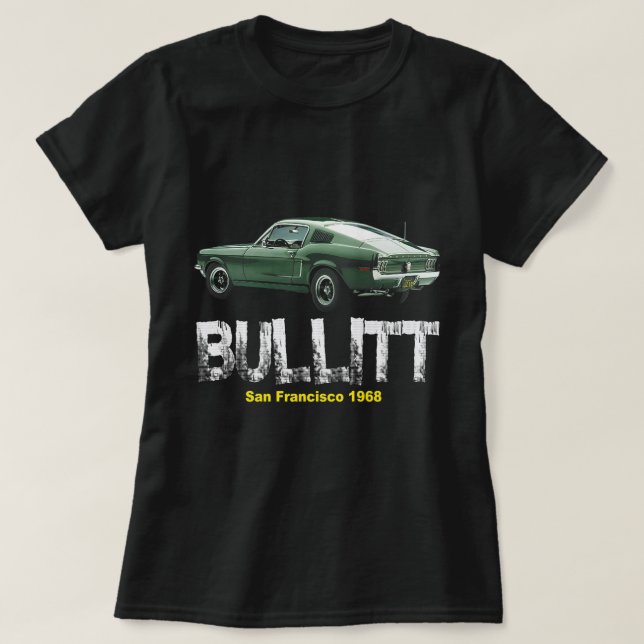 Camiseta Bullitt Muscle Car (Diseño del anverso)