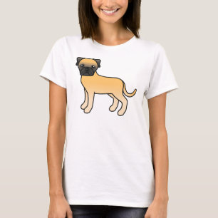 Camiseta Bullmastiff cervato perro de dibujos animados lind