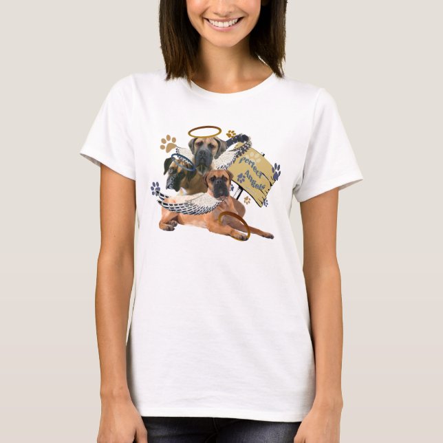 Camiseta Bullmastiff Perfect Angel Appartal (Anverso)