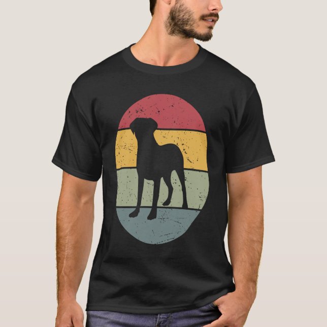 Camiseta Bullmastiff Vintage (Anverso)