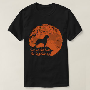 Camiseta Bullmastiff Y Moon Halloween Perro Lover Regalo