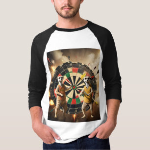 Camiseta Bullseye Burrow: Liga Meerkat Dart,