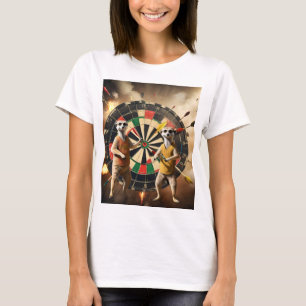 Camiseta Bullseye Burrow: Liga Meerkat Dart,