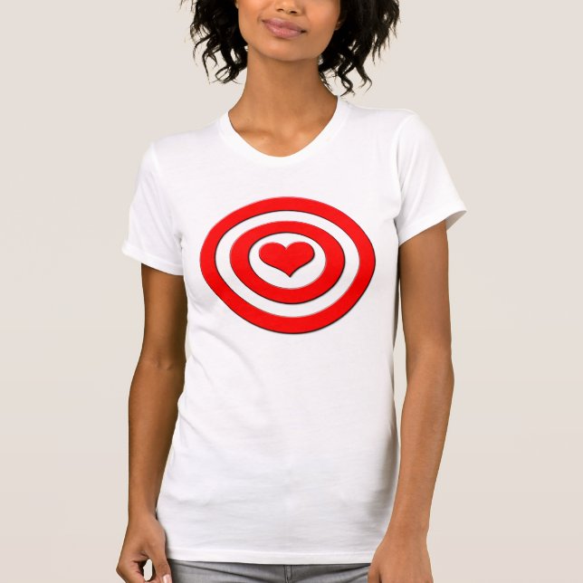 Camiseta Bullseye cupid (Anverso)