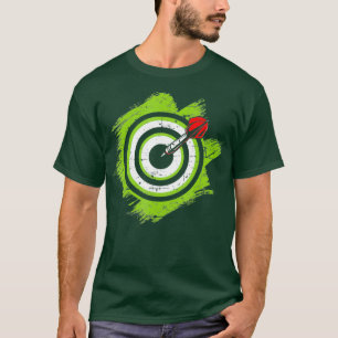 Camiseta Bullseye Dart Board Dart Tshirt Darts Art Dart