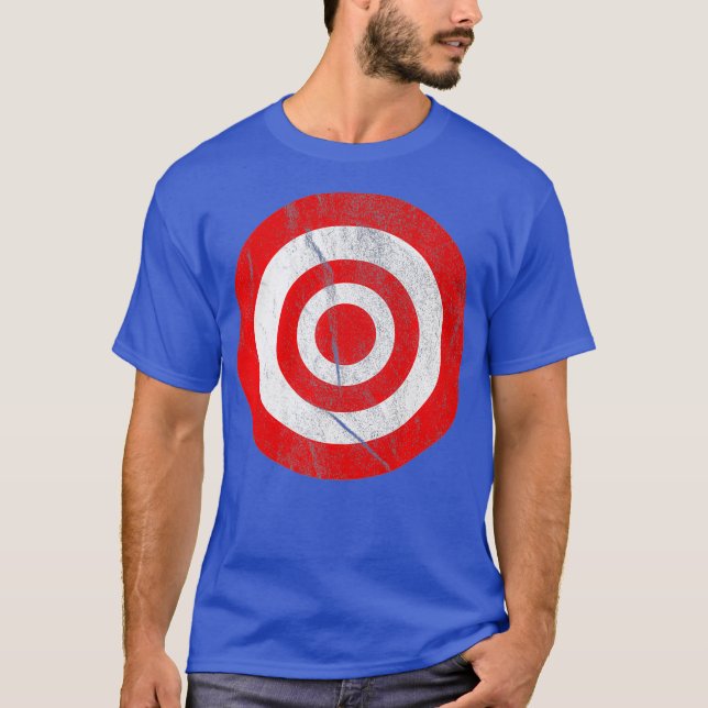 Camiseta Bullseye Dart Board Dartboard Objetivo RAF bulls (Anverso)